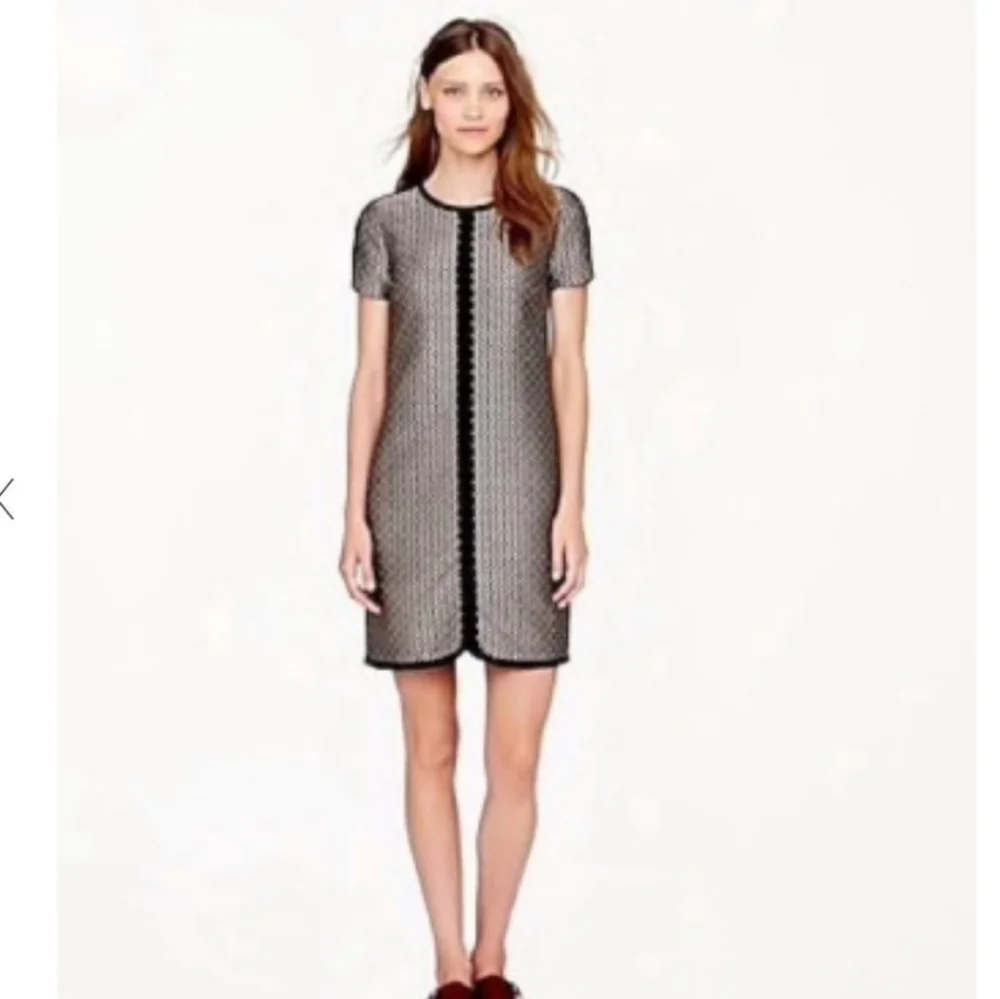 J. Crew Collection Diamond Sheath Dress Sz 6 - Picture 2 of 9